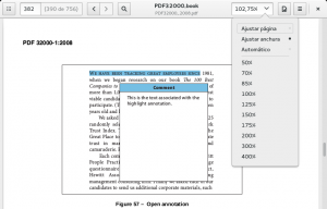 Evince header bar improvements